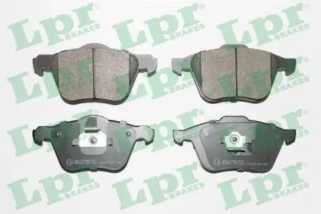 Гальмівні колодки, дискове гальмо (набір) LPR 05P1286