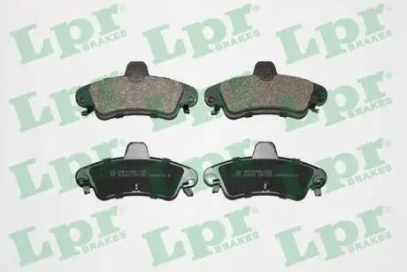 Тормозные колодки, дисковые. LPR 05P1292