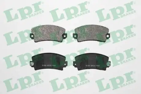 Тормозные колодки, дисковый тормоз.) LPR 05P129
