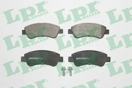 Комплект гальмівних колодок з 4 шт. дисків LPR 05P1327