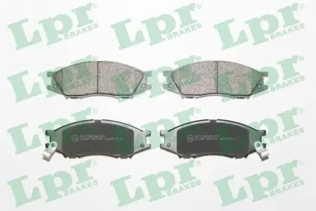 Комплект тормозных колодок из 4 шт. дисков LPR 05P1346