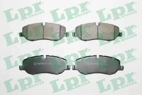 Гальмівні колодки, дискове гальмо (набір) LPR 05P1360