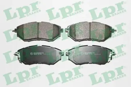 Гальмівні колодки дискові LPR 05P1402