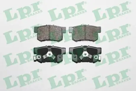 Комплект тормозных колодок из 4 шт. дисков LPR 05P1404