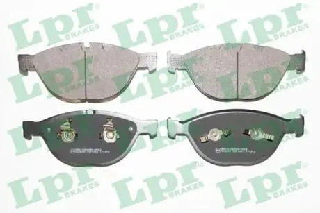 Гальмівні колодки, дискове гальмо (набір) LPR 05P1410