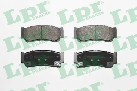 Гальмівні колодки дискові LPR 05P1417