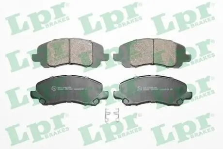 Гальмівні колодки, дискове гальмо (набір) LPR 05P1430