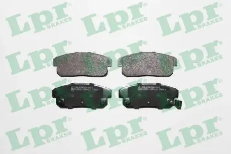 Гальмівні колодки, дискове гальмо (набір) LPR 05P1432