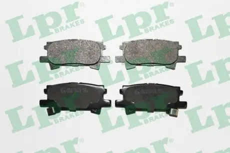 Гальмівні колодки дискові LPR 05P1436