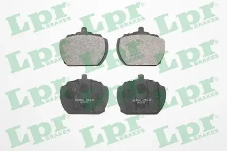 Колодки тормозные LPR 05P143