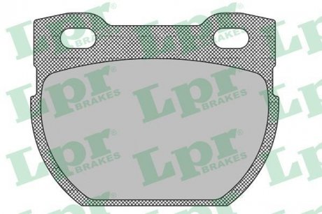Тормозные колодки, дисковый тормоз.) LPR 05P1441