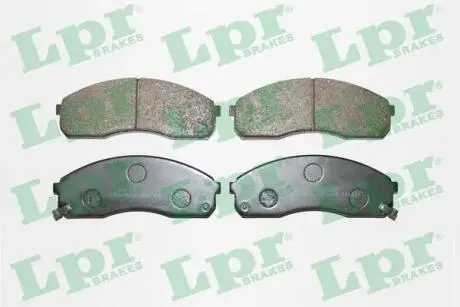 Гальмівні колодки, дискове гальмо (набір) LPR 05P1444