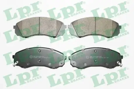 Гальмівні колодки, дискове гальмо (набір) LPR 05P1451