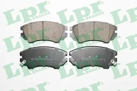 Гальмівні колодки дискові LPR 05P1467