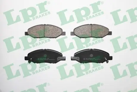 Комплект гальмівних колодок з 4 шт. дисків LPR 05P1497