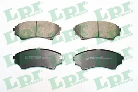 Гальмівні колодки, дискове гальмо (набір) LPR 05P1499