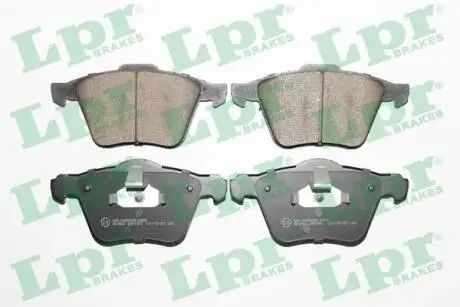 Гальмівні колодки, дискове гальмо (набір) LPR 05P1507