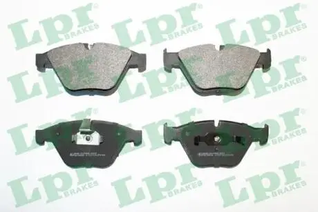 Гальмівні колодки, дискове гальмо (набір) LPR 05P1510