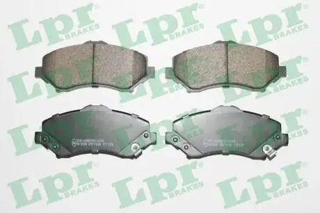 Тормозные колодки, дисковый тормоз.) LPR 05P1548