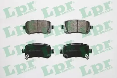 Гальмівні колодки, дискове гальмо (набір) LPR 05P1550