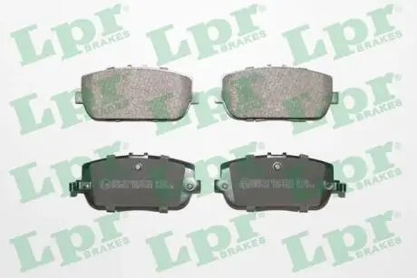 Тормозные колодки, дисковый тормоз.) LPR 05P1554