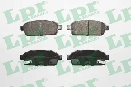 Комплект гальмівних колодок з 4 шт. дисків LPR 05P1575