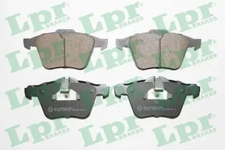 Гальмівні колодки, дискове гальмо (набір) LPR 05P1587