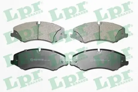 Гальмівні колодки, дискове гальмо (набір) LPR 05P1600