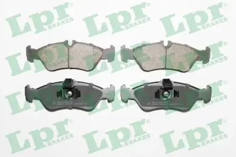 Гальмівні колодки, дискове гальмо (набір) LPR 05P1611