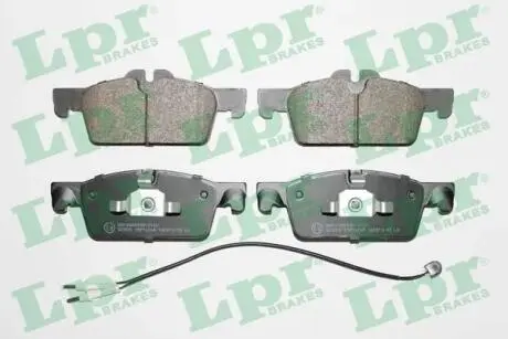Тормозные колодки, дисковый тормоз.) LPR 05P1626A