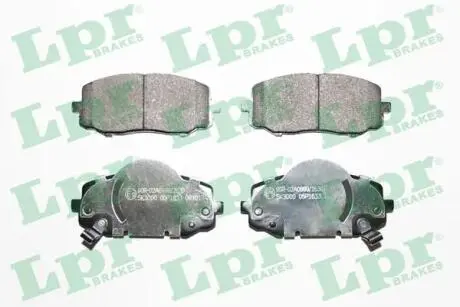 Гальмівні колодки, дискове гальмо (набір) LPR 05P1633