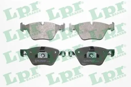 Гальмівні колодки, дискове гальмо (набір) LPR 05P1641
