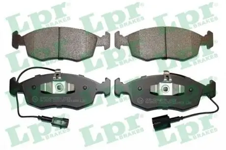 Тормозные колодки, дисковый тормоз.) LPR 05P1653
