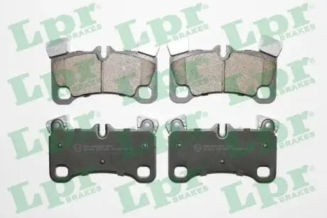 Тормозные колодки, дисковый тормоз.) LPR 05P1655