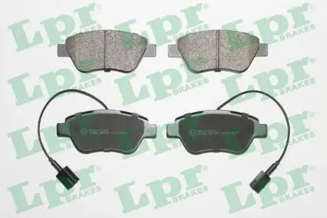 Гальмівні колодки дискові LPR 05P1656