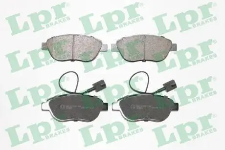 Гальмівні колодки дискові LPR 05P1657