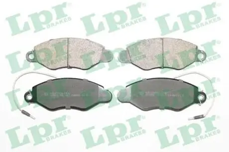 Тормозные колодки, дисковый тормоз.) LPR 05P1663