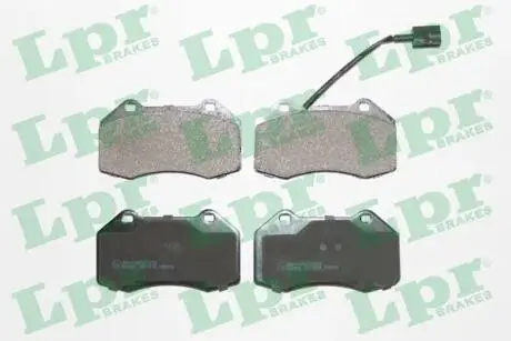 Гальмівні колодки, дискове гальмо (набір) LPR 05P1670