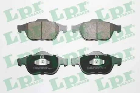 Тормозные колодки, дисковый тормоз.) LPR 05P1678