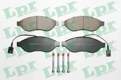 Колодки тормозные, дисковые LPR 05P1698