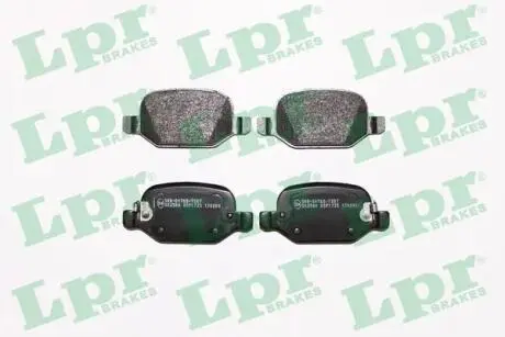 Тормозные колодки, дисковый тормоз.) LPR 05P1725
