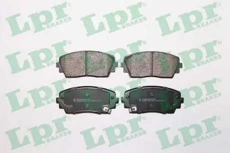 Колодки гальмівні (дискові) LPR 05P1726