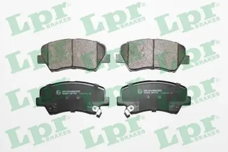 Гальмівні колодки дискові LPR 05P1753