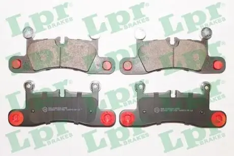 Комплект гальмівних колодок з 4 шт. дисків LPR 05P1755