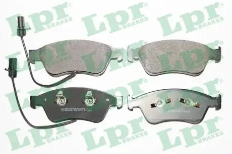 Дискові гальмівні колодки LPR 05P1772