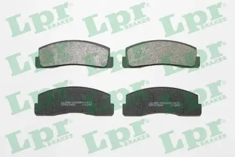 Гальмівні колодки, дискове гальмо (набір) LPR 05P179