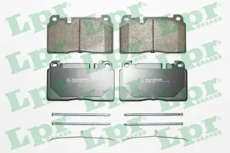 Дискові гальмівні колодки LPR 05P1804