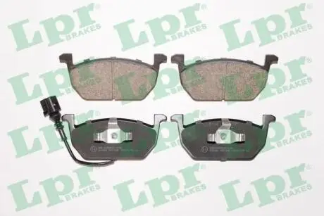 Комплект тормозных колодок из 4 шт. дисков LPR 05P1836