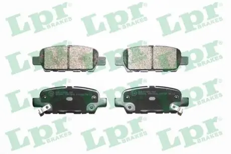 Дискові гальмівні колодки, комплект LPR 05P1839