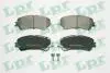 Комплект гальмівних колодок передн, RENAULT ESPACE V, GRAND SCENIC IV, MEGANE IV, SCENIC IV, TALISMAN 1.2-2.0D 02.15- LPR 05P1996 (фото 1)